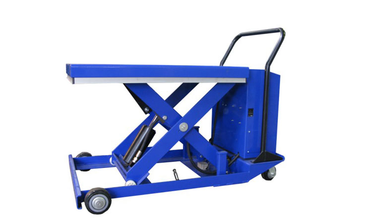 0.75噸低放型半電動(dòng)升降平臺(tái)車(chē)_1